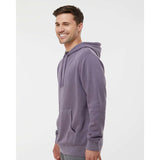 PRM4500 Independent Trading Co. Midweight Pigment-Dyed Hooded Sweatshirt Pigment Plum