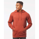 PRM4500 Independent Trading Co. Midweight Pigment-Dyed Hooded Sweatshirt Pigment Amber