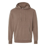 PRM4500 Independent Trading Co. Midweight Pigment-Dyed Hooded Sweatshirt Pigment Clay