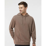 PRM4500 Independent Trading Co. Midweight Pigment-Dyed Hooded Sweatshirt Pigment Clay