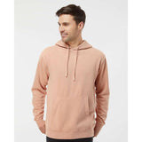 PRM4500 Independent Trading Co. Midweight Pigment-Dyed Hooded Sweatshirt Pigment Dusty Pink