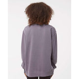 PRM3500 Independent Trading Co. Midweight Pigment-Dyed Crewneck Sweatshirt Pigment Plum