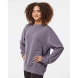 PRM3500 Independent Trading Co. Midweight Pigment-Dyed Crewneck Sweatshirt Pigment Plum