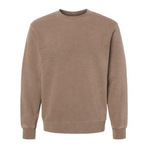 PRM3500 Independent Trading Co. Midweight Pigment-Dyed Crewneck Sweatshirt Pigment Clay