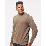 PRM3500 Independent Trading Co. Midweight Pigment-Dyed Crewneck Sweatshirt Pigment Clay