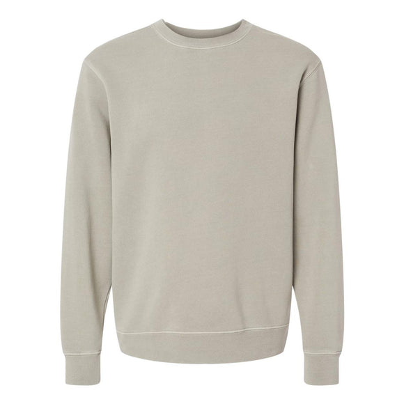 PRM3500 Independent Trading Co. Midweight Pigment-Dyed Crewneck Sweatshirt Pigment Cement