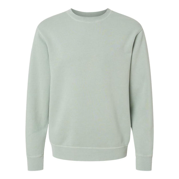 PRM3500 Independent Trading Co. Midweight Pigment-Dyed Crewneck Sweatshirt Pigment Sage