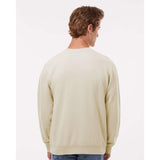 PRM3500 Independent Trading Co. Midweight Pigment-Dyed Crewneck Sweatshirt Pigment Ivory